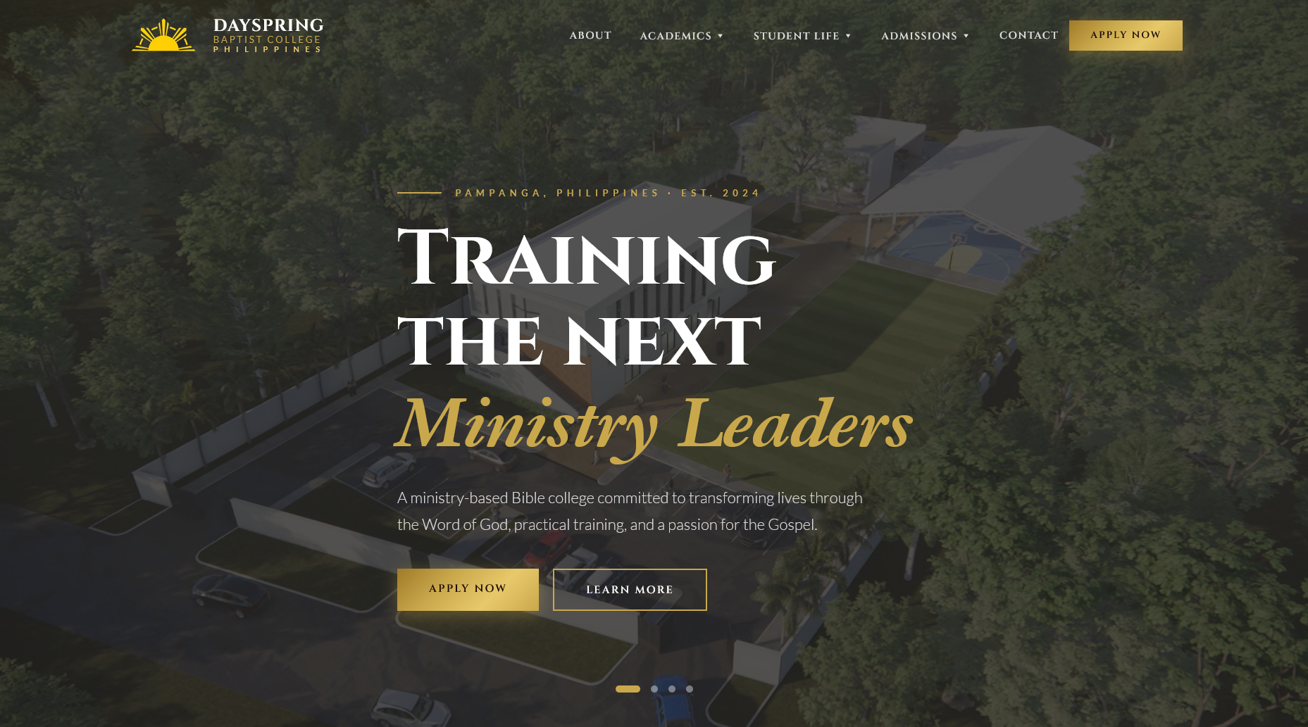 Dayspring Baptist College - Educational Website
